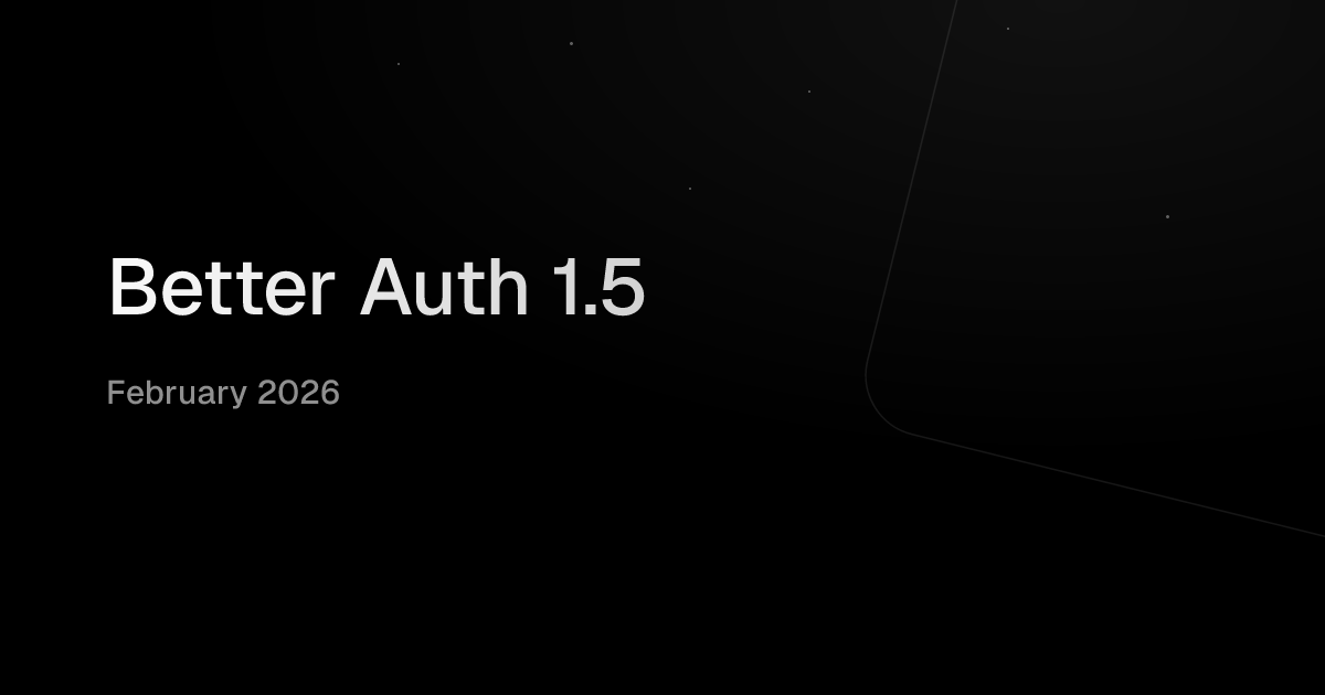 Better Auth 1.5